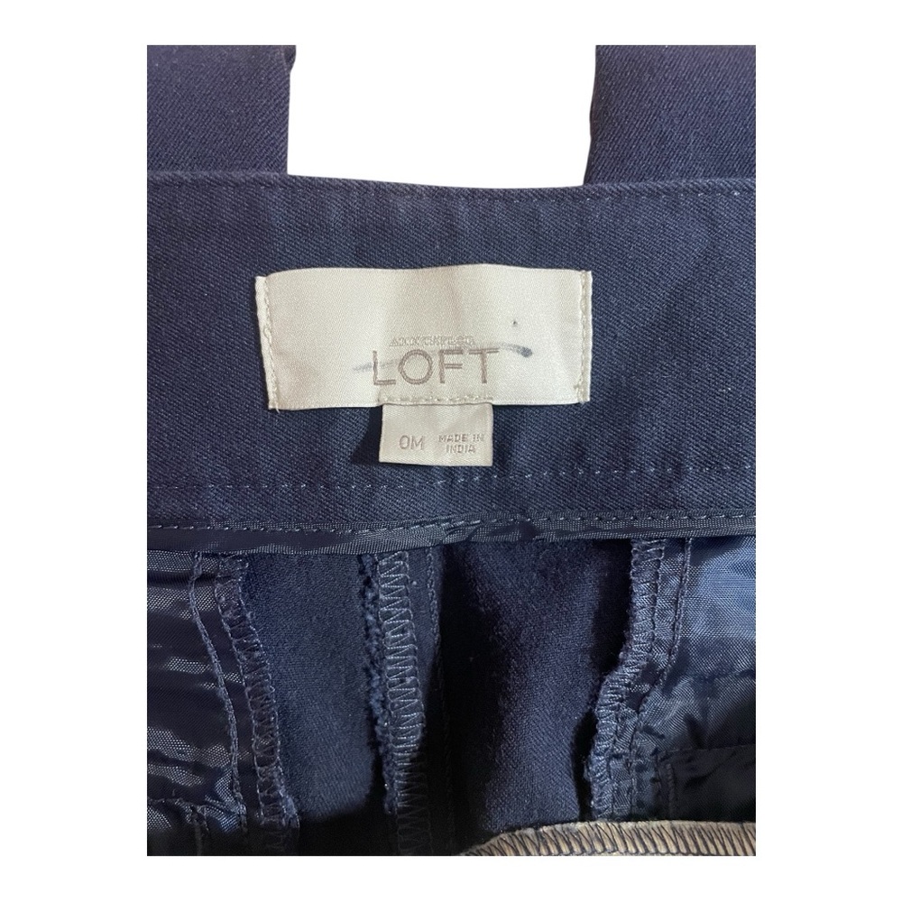 LOFT Navy Blue Women’s Dress Pants - Picture 4 of 9